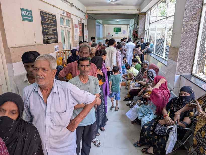 Increase in number of children and elderly people suffering from diarrhea