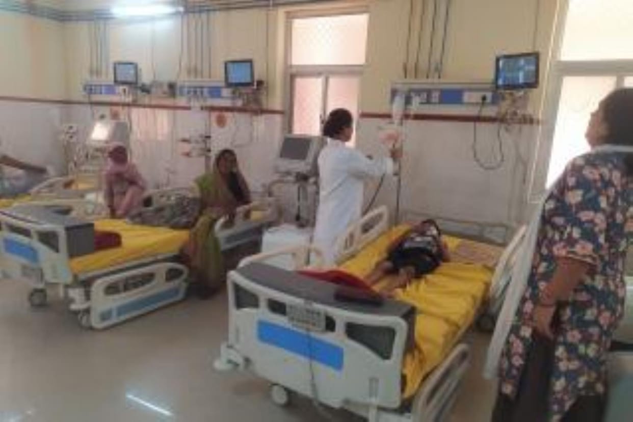 Pediatric ICU full oxygen plant stopped working