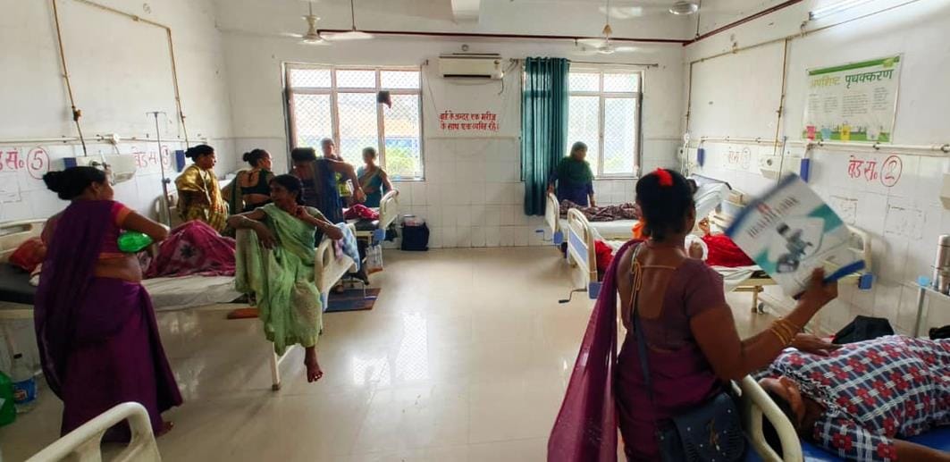 The AC of the post operation ward is not working, patients are troubled