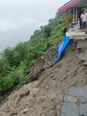 15 houses vacated in Sheglidhar village of Diyar