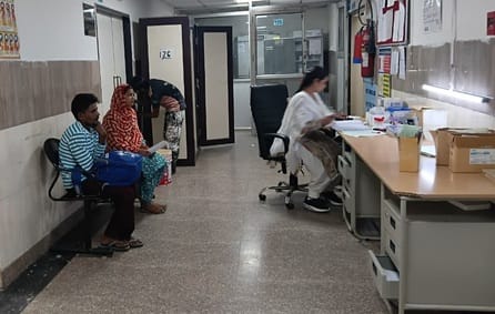 LNJP hospital is playing with the lives of patients, biology and CBC tests are not being done