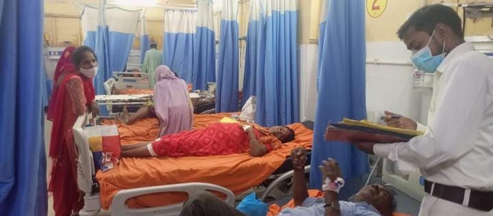 Medical College: Dengue patients are also coming along with viral fever