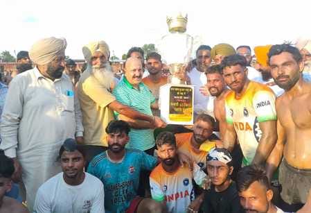 UP team won the title of Kabaddi competition
