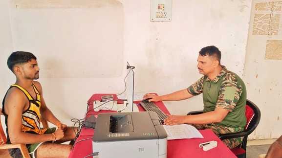 1000 youths ran for Agniveer recruitment, 700 were successful