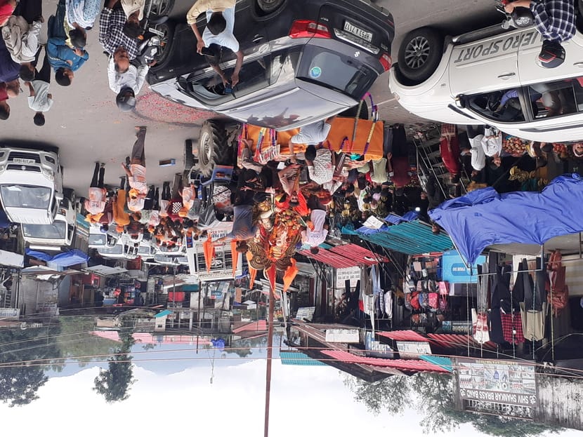 The tradition of immersion changed in Baijnath, Ganesh idol installed in the temple