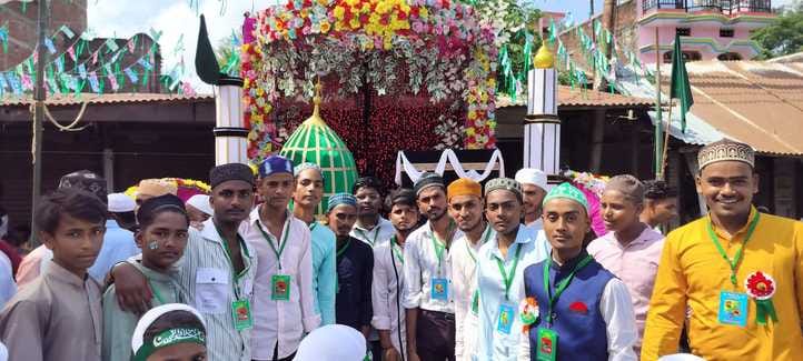 Procession of Muhammad taken out on the occasion of Eid Miladunnabi