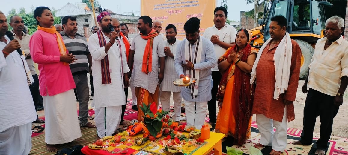 Pauli Shiv Mandir will shine with the expenditure of 1.25 crores, Bhoomi Pujan done