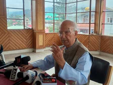 Shanta Kumar wants to win in Palampur at the age of 92