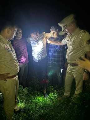 Pradhanpati who beat up brother-in-law and brother-in-law at the intersection was arrested in an encounter