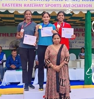 Meerut's Mansi won gold medal in high jump