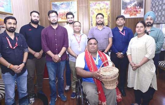 Katra, Para Archery World Ranking Tournament, Rakesh Kumar Honored