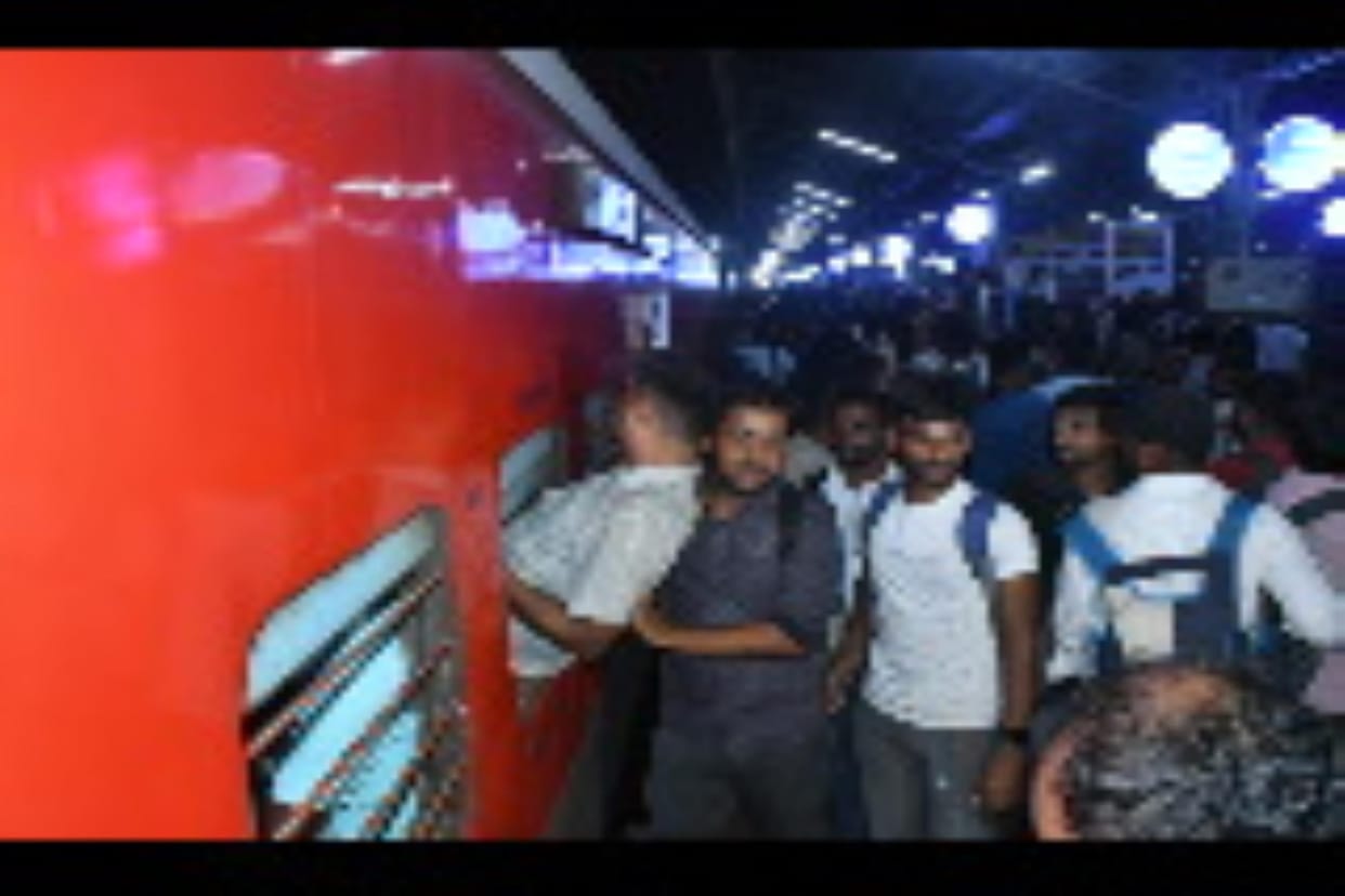 Special trains will be run for two days for the candidates