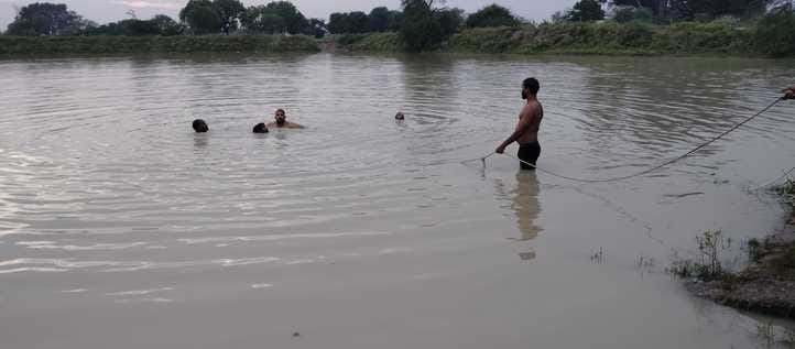 firozabad news person drowned