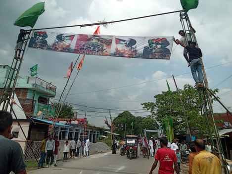 Those who were brandishing weapons in the procession were taken into custody... Hindu organizations are furious