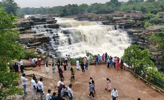 Tourists increased in Chandraprabha sanctuary area