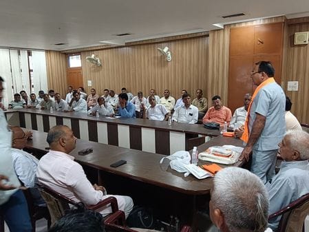 Rammehar Jangra became the president of Bharatiya Mazdoor Sangh