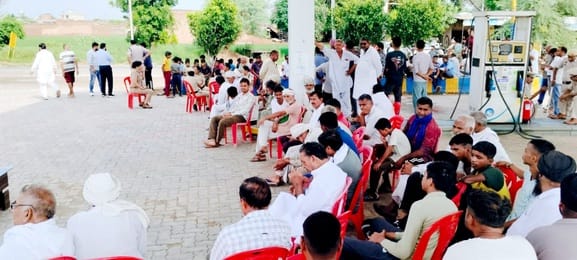 Chief Minister's visit cancelled, hopes of people struggling with waterlogging shattered