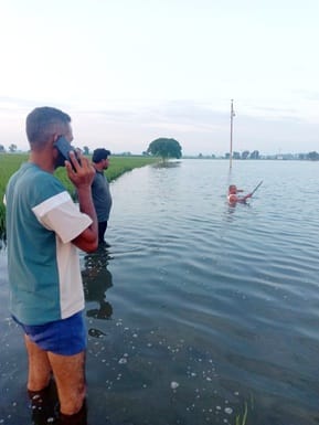 Electricity did not stop even in waterlogging, corporation team fulfilled its responsibility