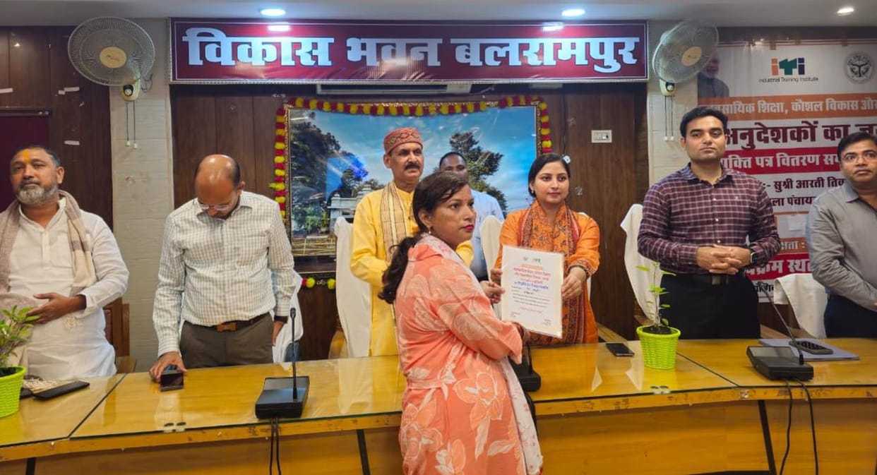 The faces of the newly appointed instructors blossomed after receiving the appointment letter