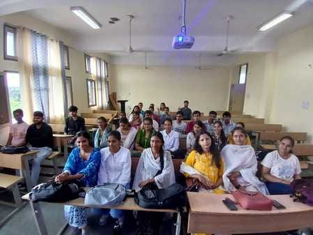 Induction program for newly admitted students in Mathematics Department
