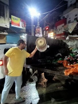 Cleanliness drive in the city became a challenge for the Municipal Council