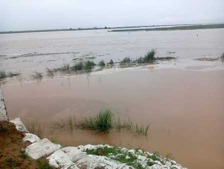 Seeing the mud flowing in the Ganges stream, people are losing sleep at night