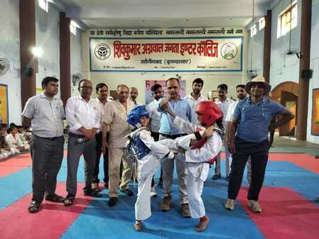 Razia, Durgesh, Vanshika won in Divisional Taekwondo