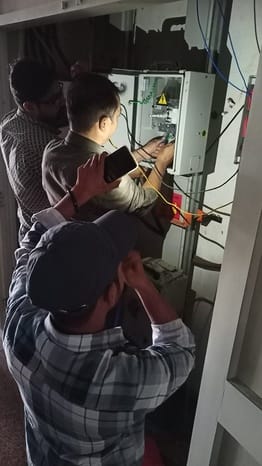 Electricity panels are getting damaged in the district hospital due to leakage of water