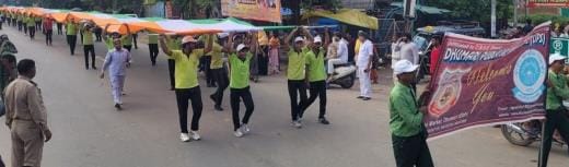 Walk for Nation: Patriotism was seen in Tiranga Yatra