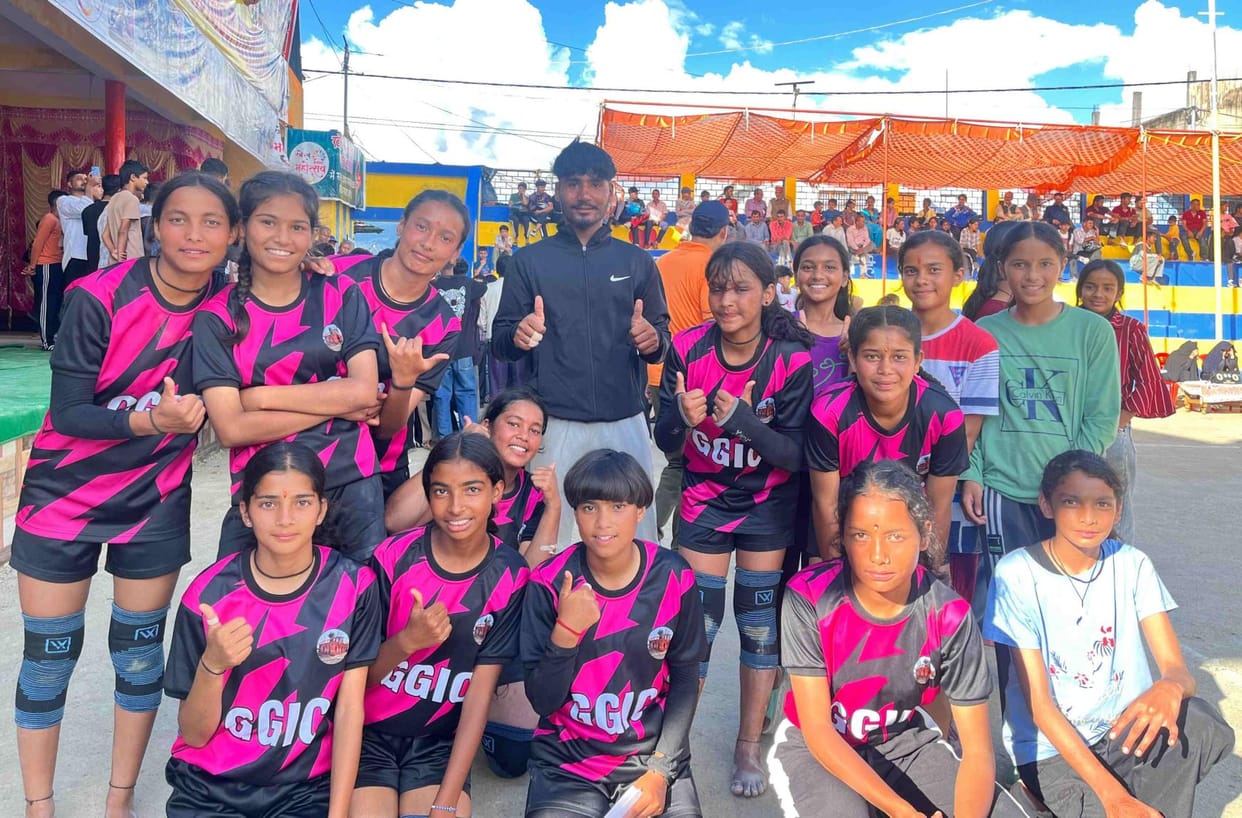 GGIC DDHaat won the Kabaddi final match