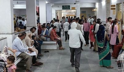 Patients with high grade fever increase due to changing weather, platelets are decreasing
