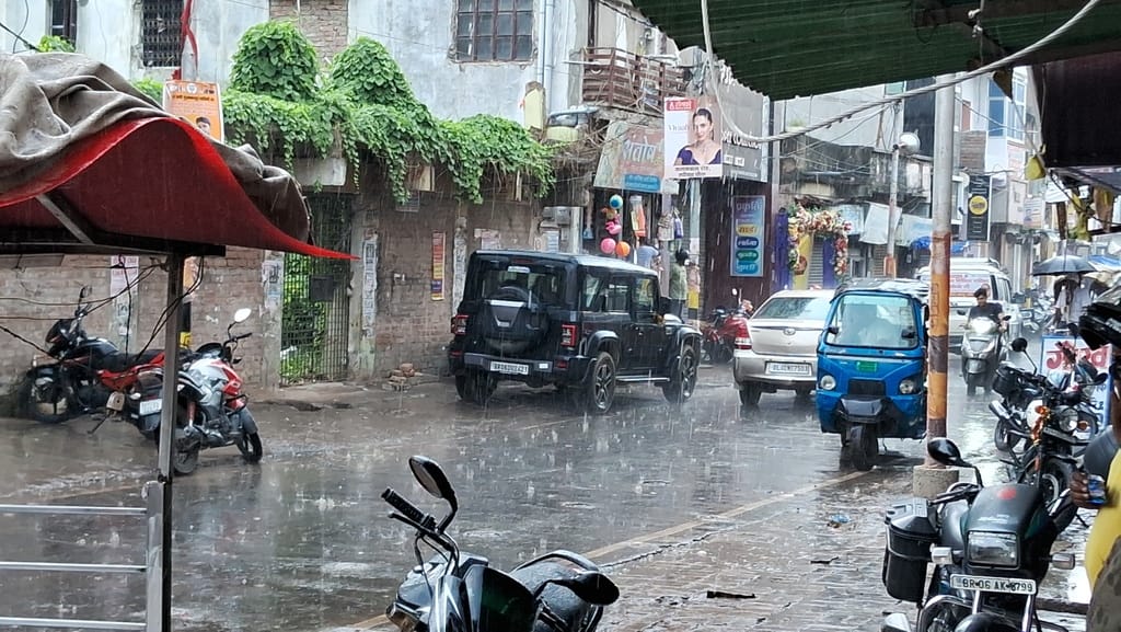 Muzaffarpur Bihar news : weather change today rain after imd alert two day people got relax