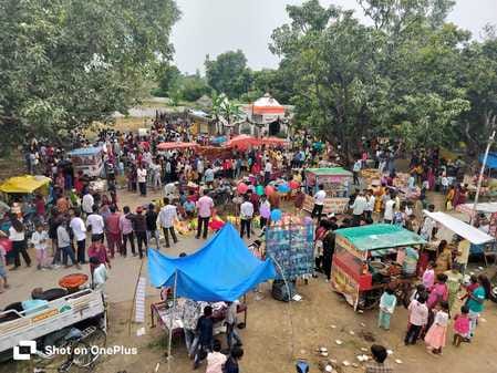 A fair was organised on Anant Chaturdashi, people did shopping