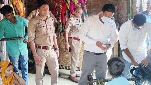 An elderly woman died under suspicious circumstances in Satwan