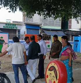 Council members alleged irregularities in the beautification of Ram Swaroop Park