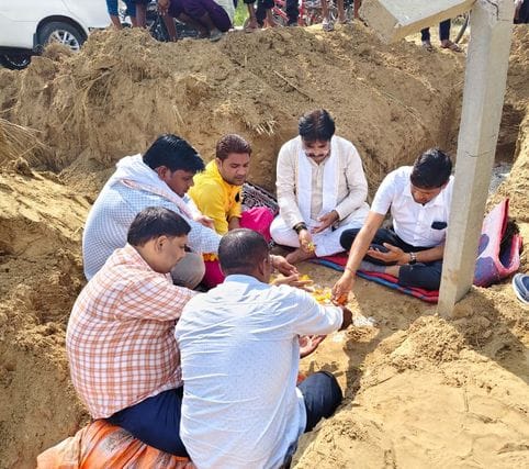 A cremation ground will be constructed in Badullaganj at a cost of 24.36 lakhs