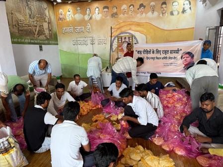 Relief material distributed in Khadar area