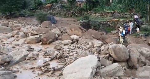 Udhampur, Madi Panchayat, Landslide, Peoples Leave Houses