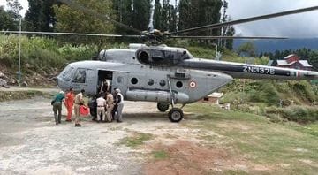 Udhampur, Lati, Airforce Airlift two Patients