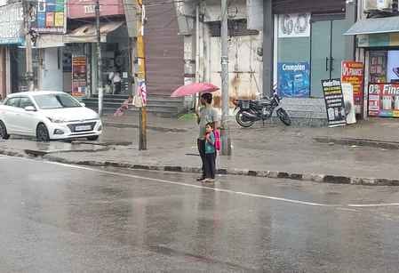 30 mm rain in Samalkha, waterlogging trouble
