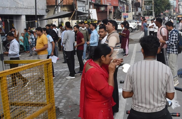 Two candidates caught in preliminary qualifying exam