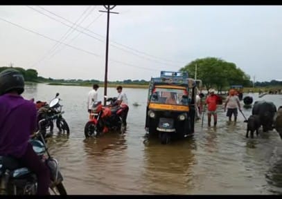Yamuna's water level rises for the fourth time in two months, 50 villages cut off