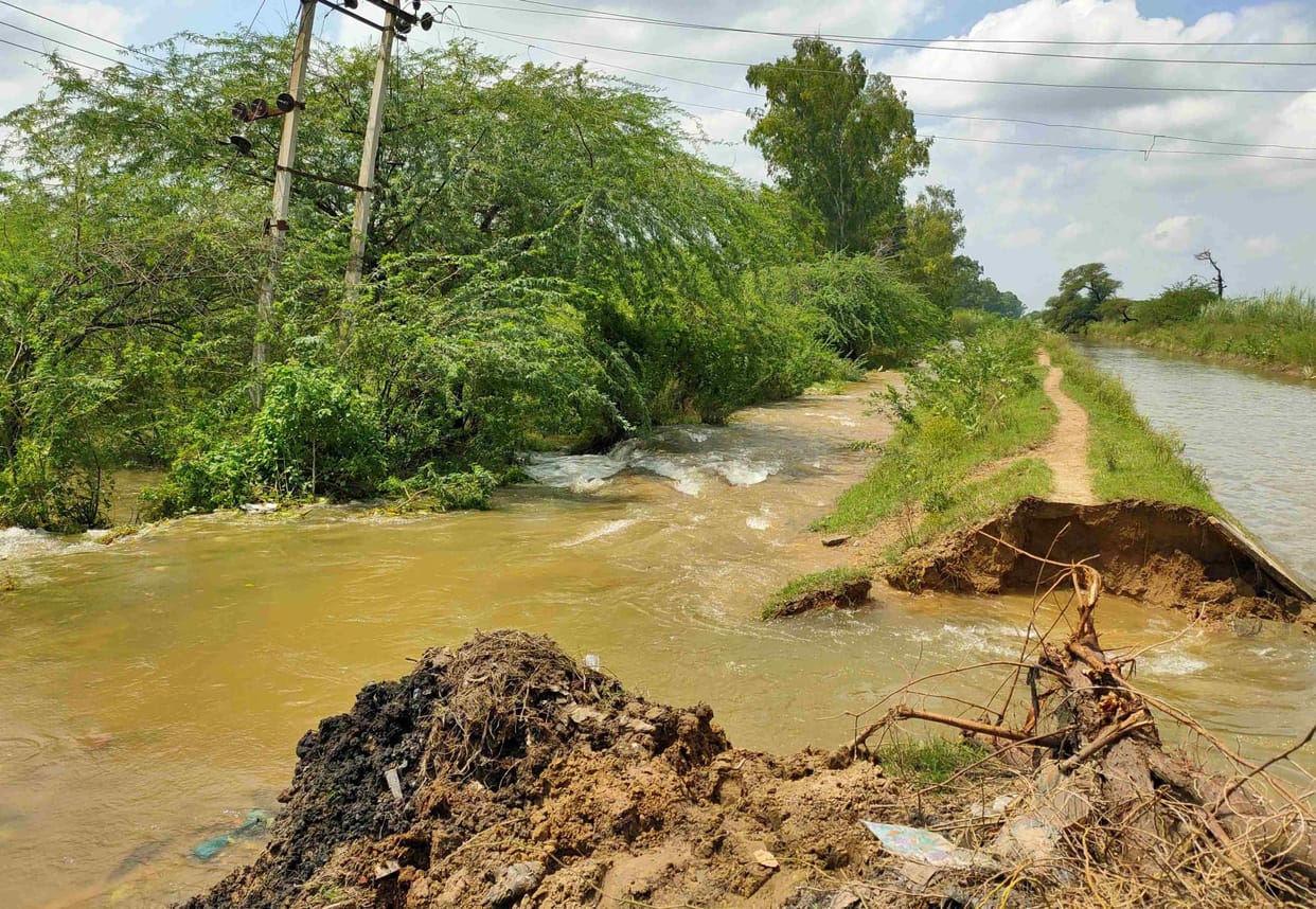 Rana Minor and Ghaggar Drain broke again, CM took stock of the situation
