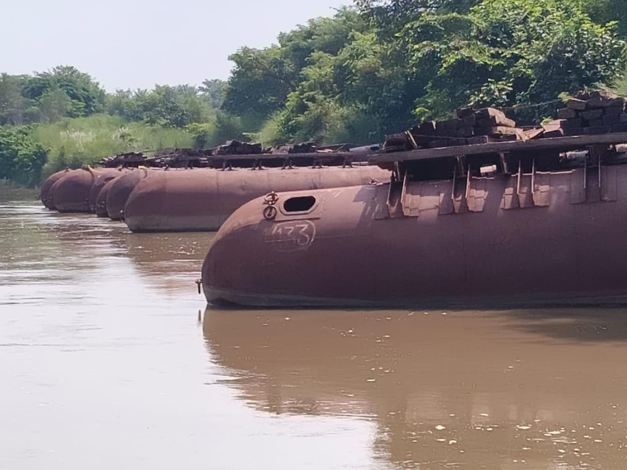 Pipa will be removed from Katsari Ghat of Gomti River, new bridge will be built.