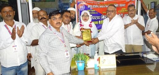 District Crime Prevention Committee honored teacher Gulshan in prison