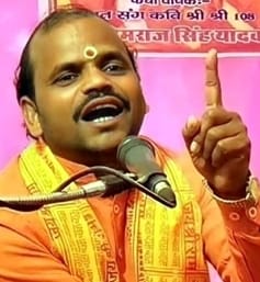 Inspired to worship God by telling the parable of devotee Prahlad