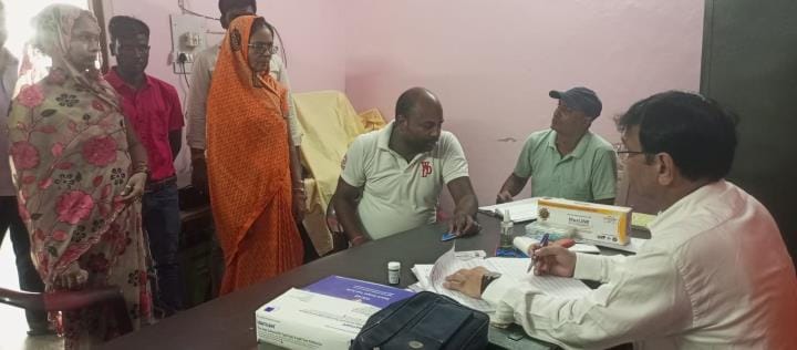 Patients arrived with diarrhea and fever