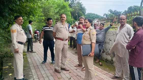 The body of a missing woman was found in a field in Bharmoti Panchayat