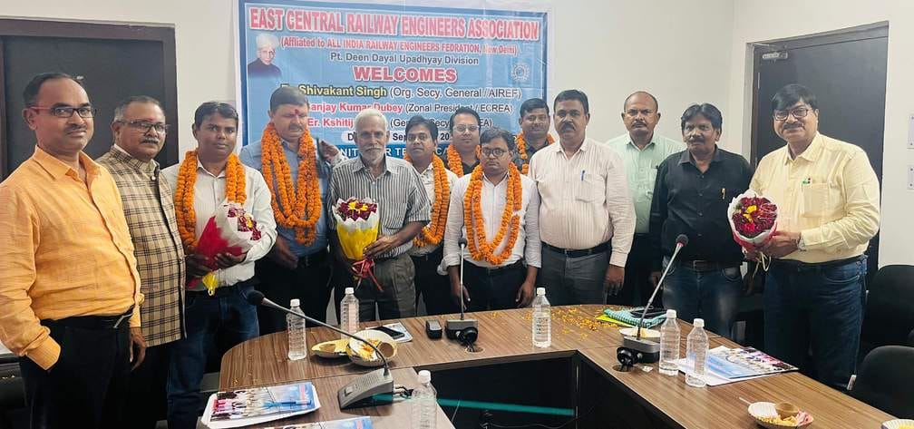 Divisional team of Railway Engineers Association constituted