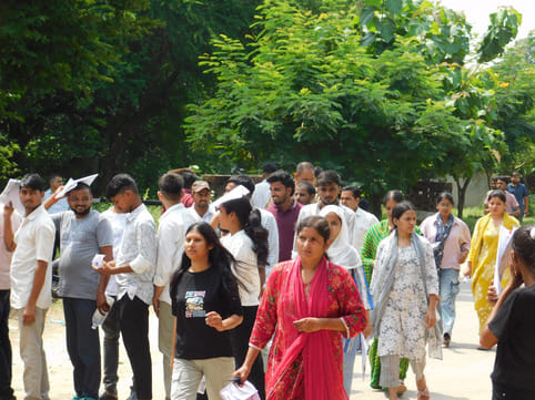 19977 candidates appeared for PET on the second day...5031 were absent
